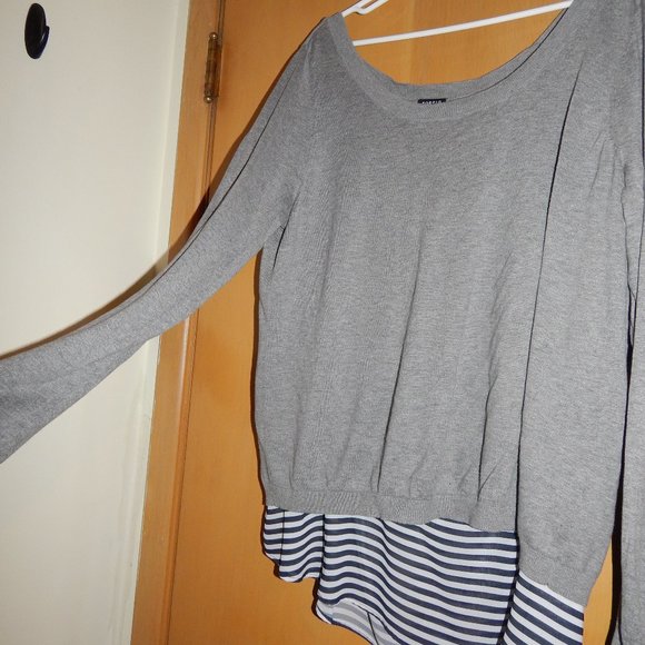 Torrid Open Back Multi Layer Blouse - Picture 2 of 6